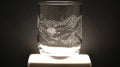 Verres gravés au laser