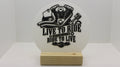 Lampes 3D (thème motard)