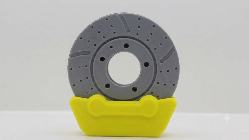 Support dessous de verre Disque de frein et étrier Impression 3D