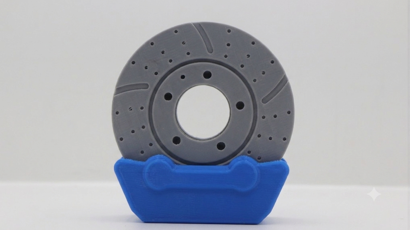 Support dessous de verre Disque de frein et étrier Impression 3D