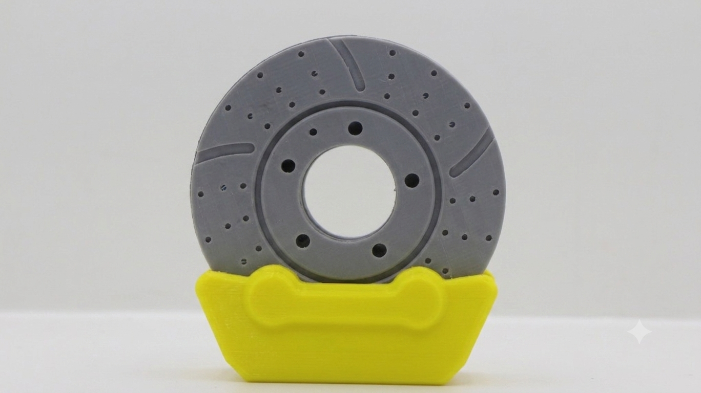 Support dessous de verre Disque de frein et étrier Impression 3D