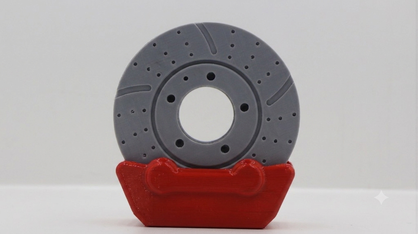 Support dessous de verre Disque de frein et étrier Impression 3D