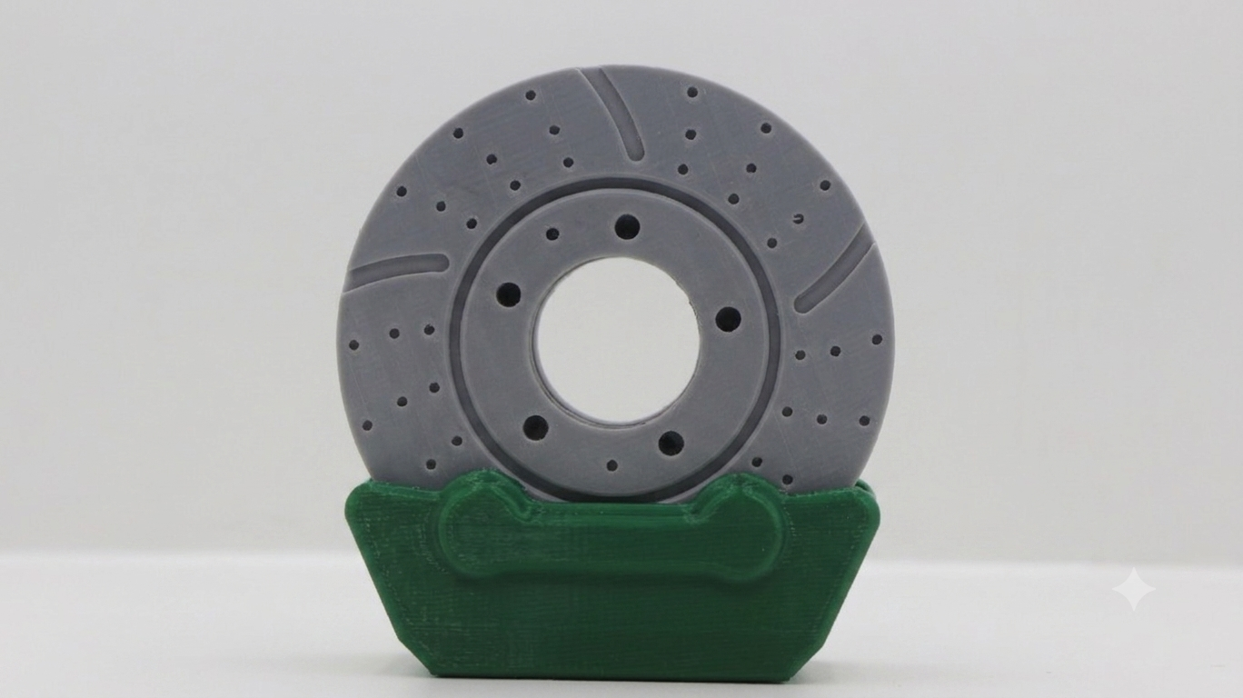 Support dessous de verre Disque de frein et étrier Impression 3D